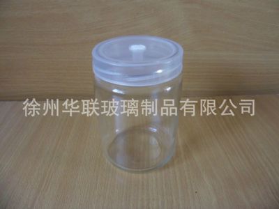 廠家直銷 高白料 耐高溫玻璃組培瓶 350ml組培 透氣蓋